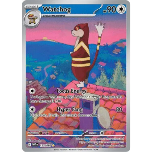 Scarlet & Violet White Flare 153/086 - Watchog [Illustration Rare]