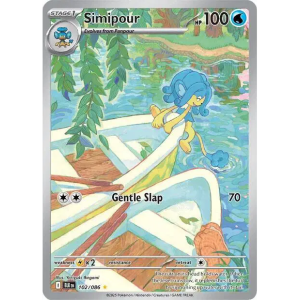 Scarlet & Violet - Black Bolt 102/086 - Simipour [Illustration Rare]