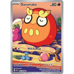 Scarlet & Violet - Black Bolt 097/086 - Darumaka [Illustration Rare]