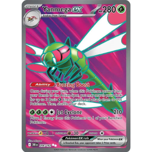 Scarlet & Violet - Destined Rivals 206/182 - Yanmega ex [Ultra Rare]