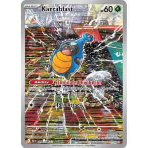 Scarlet & Violet - Black Bolt 094/086 - Karrablast [Illustration Rare]