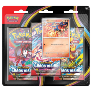 Pokemon TCG - Mega Evolution ME04 - Chaos Rising 3-pack Blister