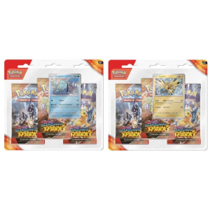 Pokemon TCG - Scarlet & Violet-  Surging Sparks 3-Pack Blister